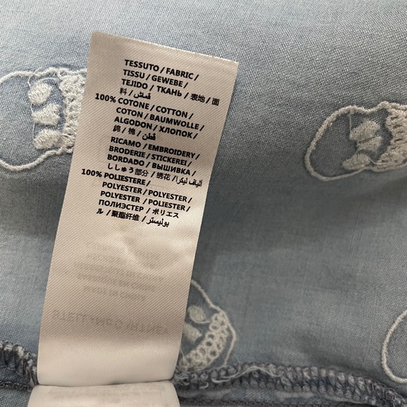 Stella McCartney Cotton Chambray Skull shirt - Picture 7 of 9